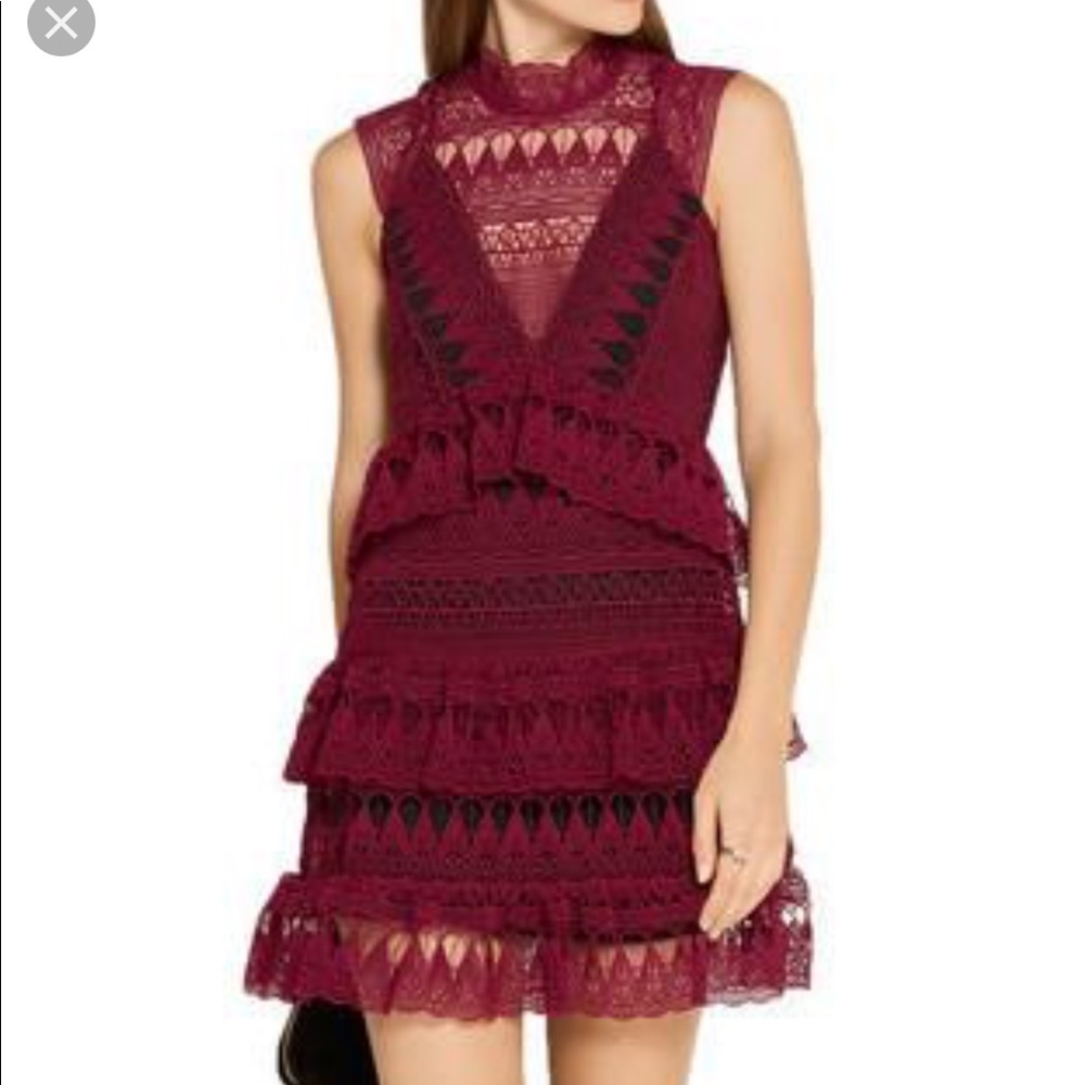 Red Lace Dress